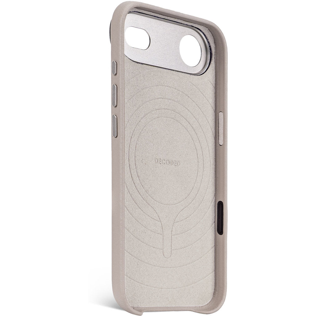 Decoded Leather Backcover Apple iPhone Air Solid Clay