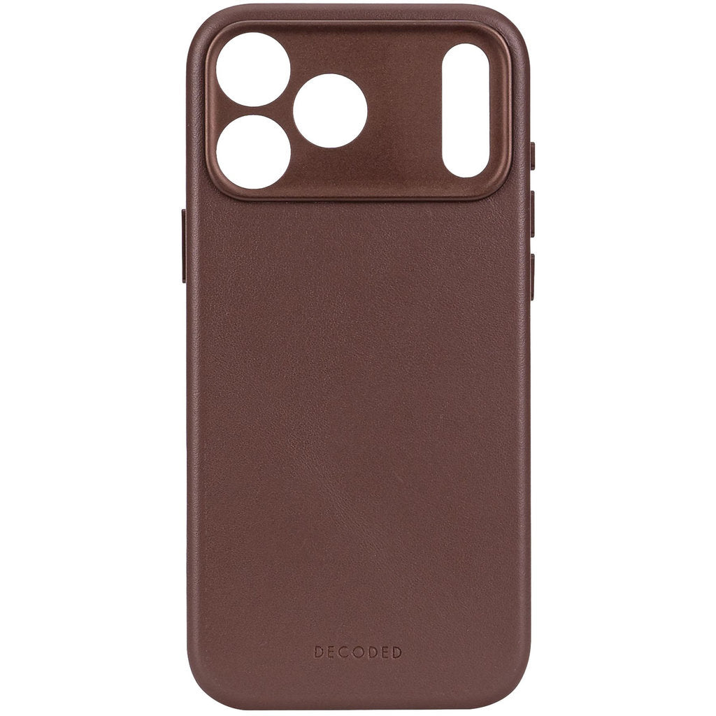 Decoded Leather Backcover Apple iPhone 17 Pro Max Dark Ruby
