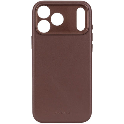 Decoded Leather Backcover Apple iPhone 17 Pro Max Dark Ruby