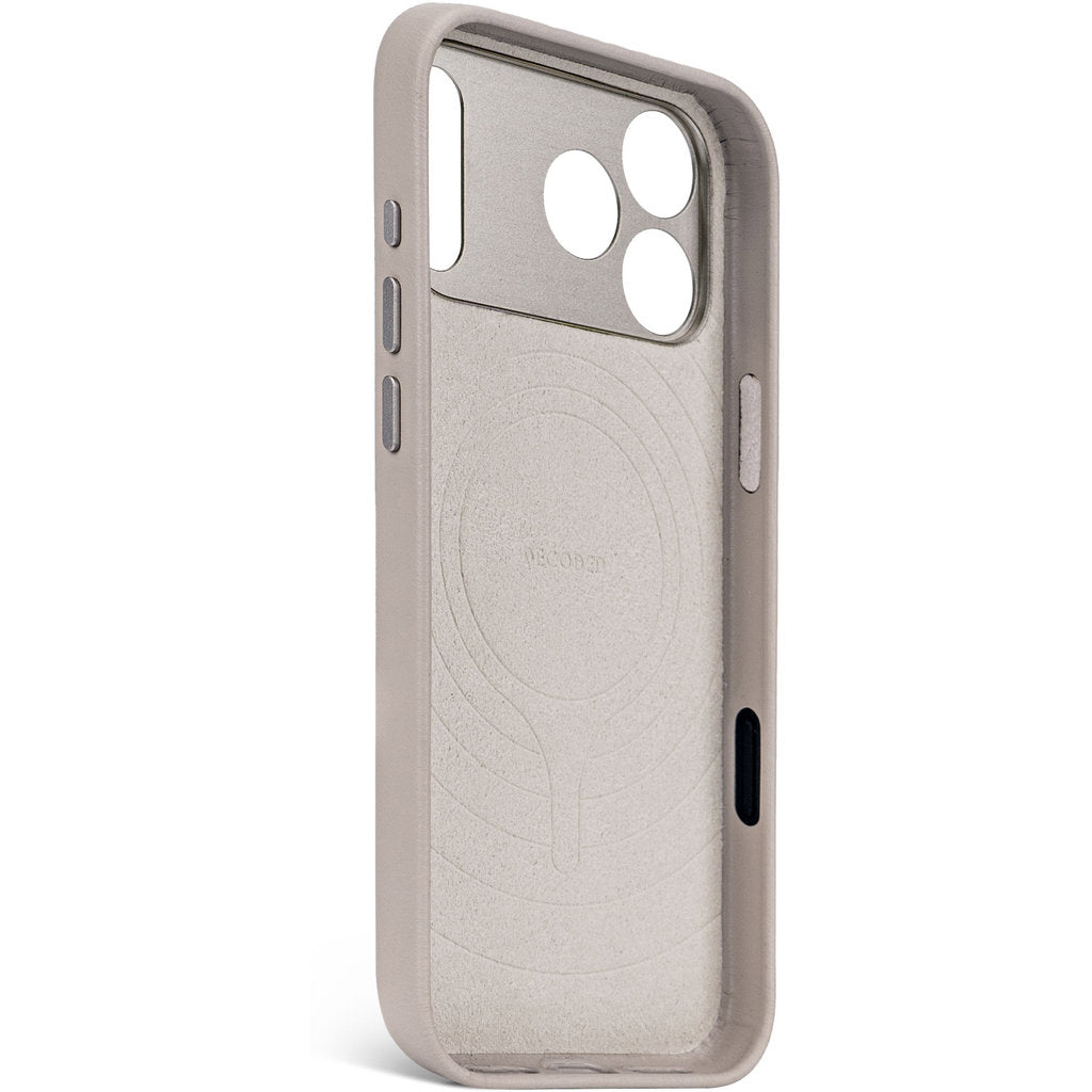 Decoded Leather Backcover Apple iPhone 17 Pro Max Solid Clay