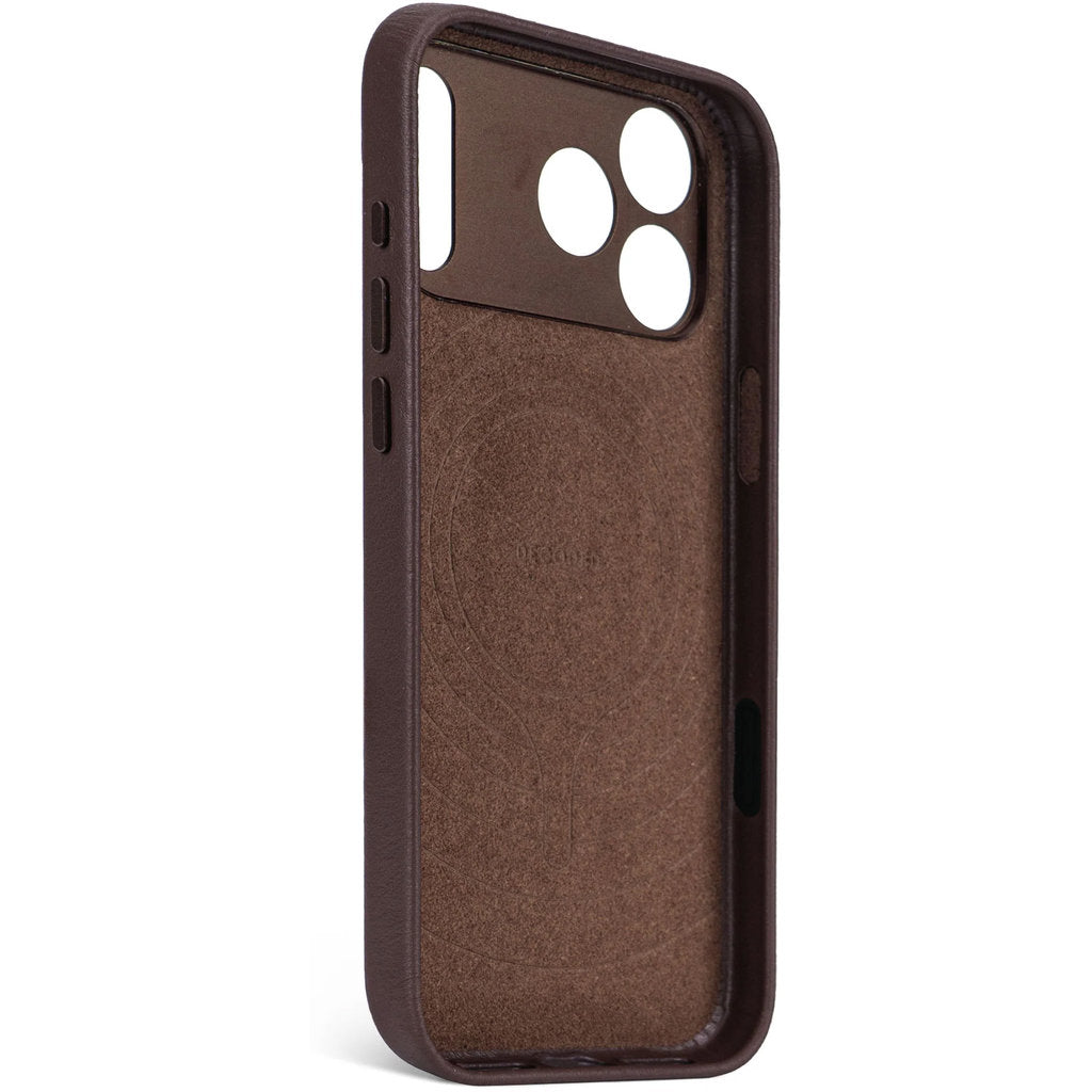 Decoded Leather Backcover Apple iPhone 17 Pro Max Chocolate Brown