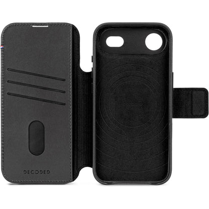 Decoded Leather Detachable Wallet Apple iPhone Air Black