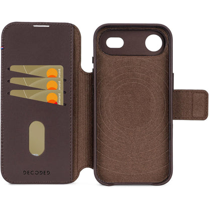 Decoded Leather Detachable Wallet Apple iPhone Air Chocolate Brown