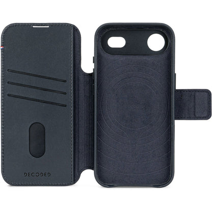 Decoded Leather Detachable Wallet Apple iPhone Air Navy Shadow