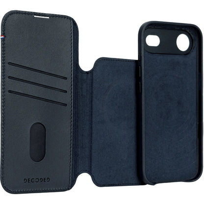 Decoded Leather Detachable Wallet Apple iPhone Air Navy Shadow