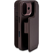 Decoded Leather Detachable Wallet Apple iPhone 17 Chocolate Brown