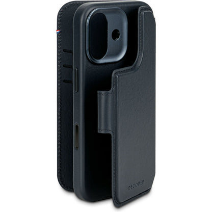 Decoded Leather Detachable Wallet Apple iPhone 17 Navy Shadow