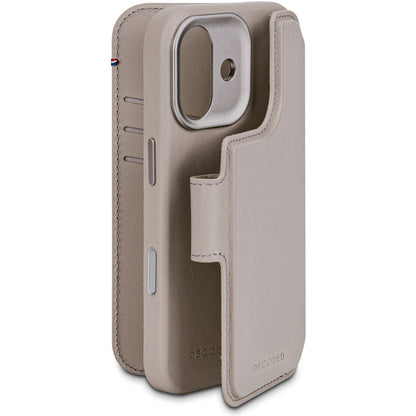 Decoded Leather Detachable Wallet Apple iPhone 17 Solid Clay