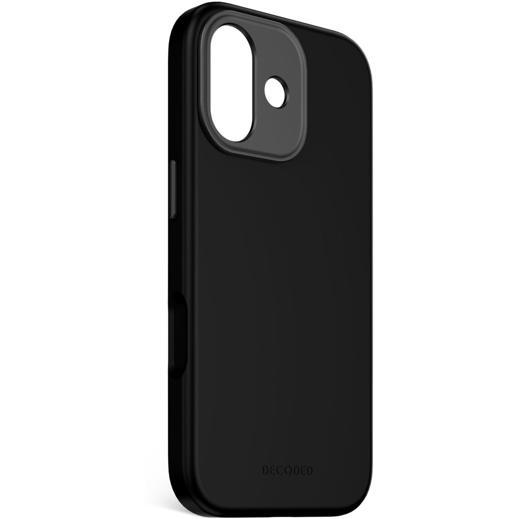 Decoded Silicone Backcover Apple iPhone 17 Phantom Black