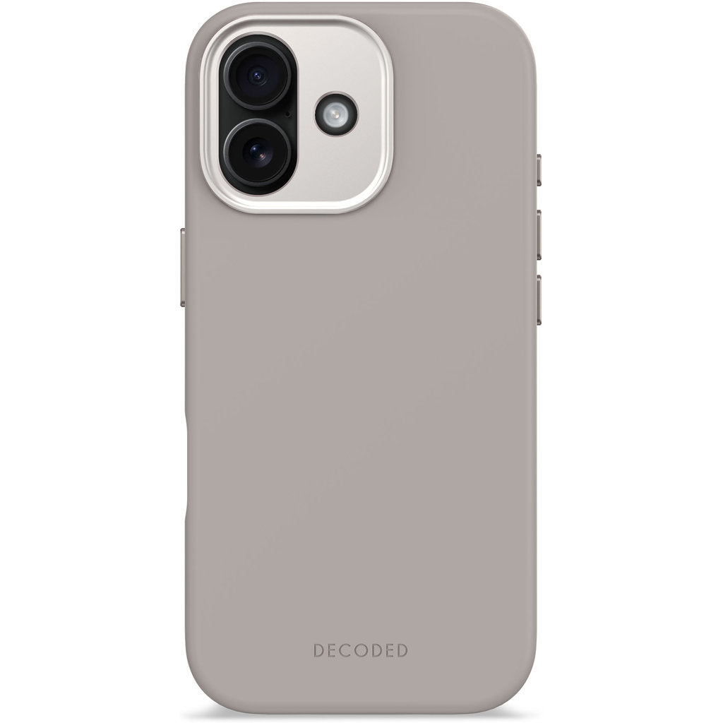 Decoded Silicone Backcover Apple iPhone 17 Soft Taupe