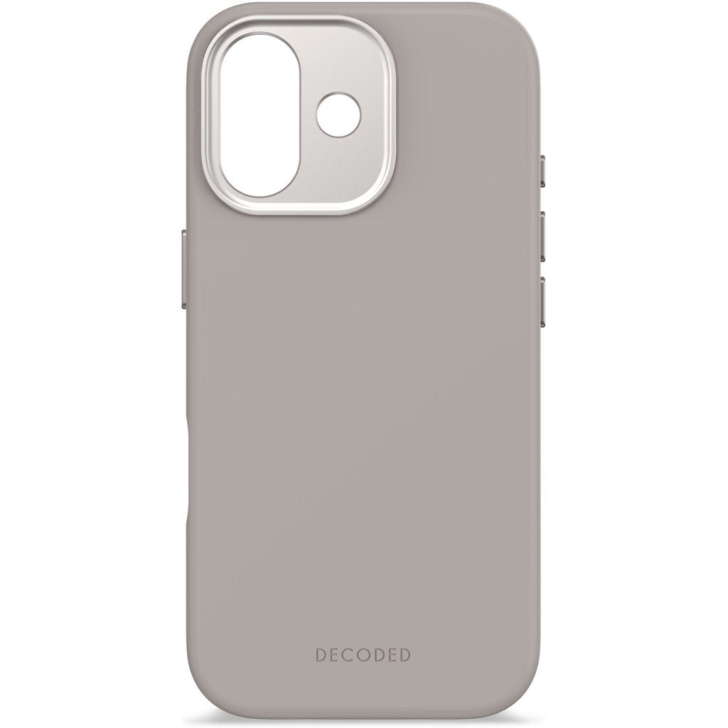 Decoded Silicone Backcover Apple iPhone 17 Soft Taupe
