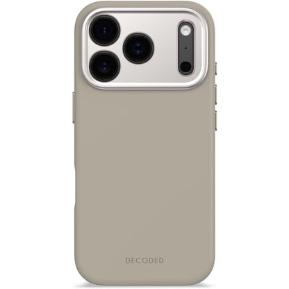Decoded Silicone Backcover Apple iPhone 17 Pro Soft Taupe