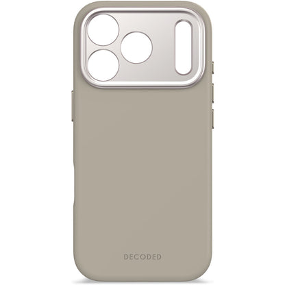 Decoded Silicone Backcover Apple iPhone 17 Pro Soft Taupe