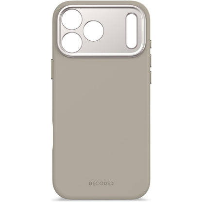 Decoded Silicone Backcover Apple iPhone 17 Pro Max Soft Taupe