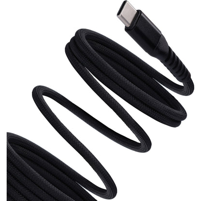 Mobiparts USB-C to USB-C Magnetic Braided Cable 1m Black