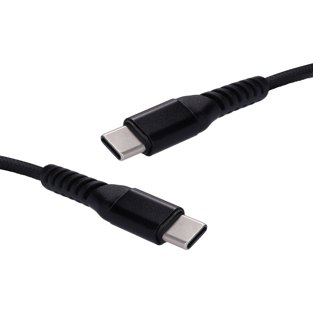 Mobiparts USB-C to USB-C Magnetic Braided Cable 1m Black