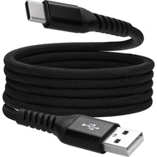 Mobiparts USB-A to USB-C Magnetic Braided Cable 1m Black