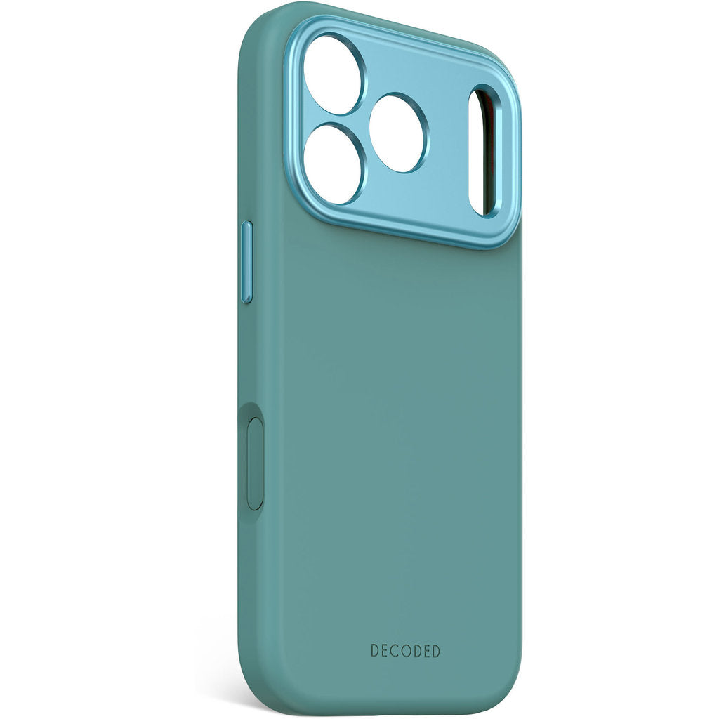 Decoded Silicone Backcover Apple iPhone 17 Pro Retro Blue