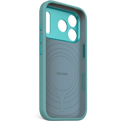 Decoded Silicone Backcover Apple iPhone 17 Pro Retro Blue