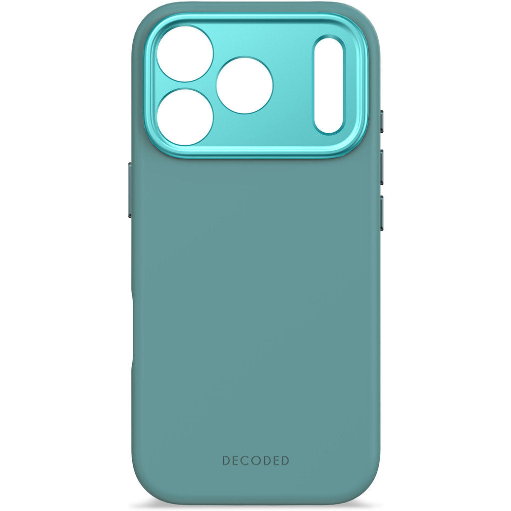 Decoded Silicone Backcover Apple iPhone 17 Pro Retro Blue