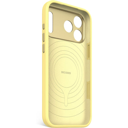Decoded Silicone Backcover Apple iPhone 17 Pro Max Yuma Yellow