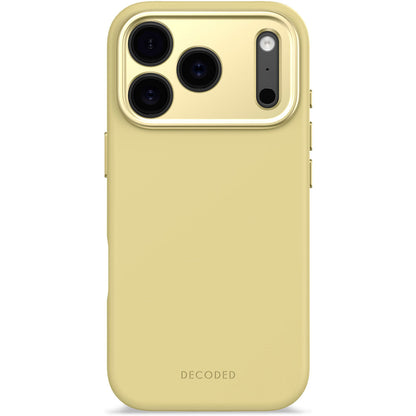 Decoded Silicone Backcover Apple iPhone 17 Pro Yuma Yellow