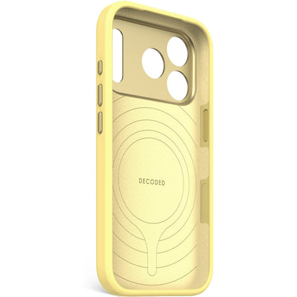 Decoded Silicone Backcover Apple iPhone 17 Pro Yuma Yellow