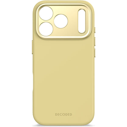 Decoded Silicone Backcover Apple iPhone 17 Pro Yuma Yellow