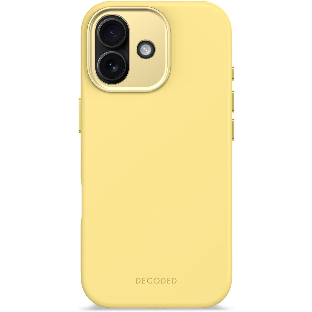 Decoded Silicone Backcover Apple iPhone 17 Yuma Yellow