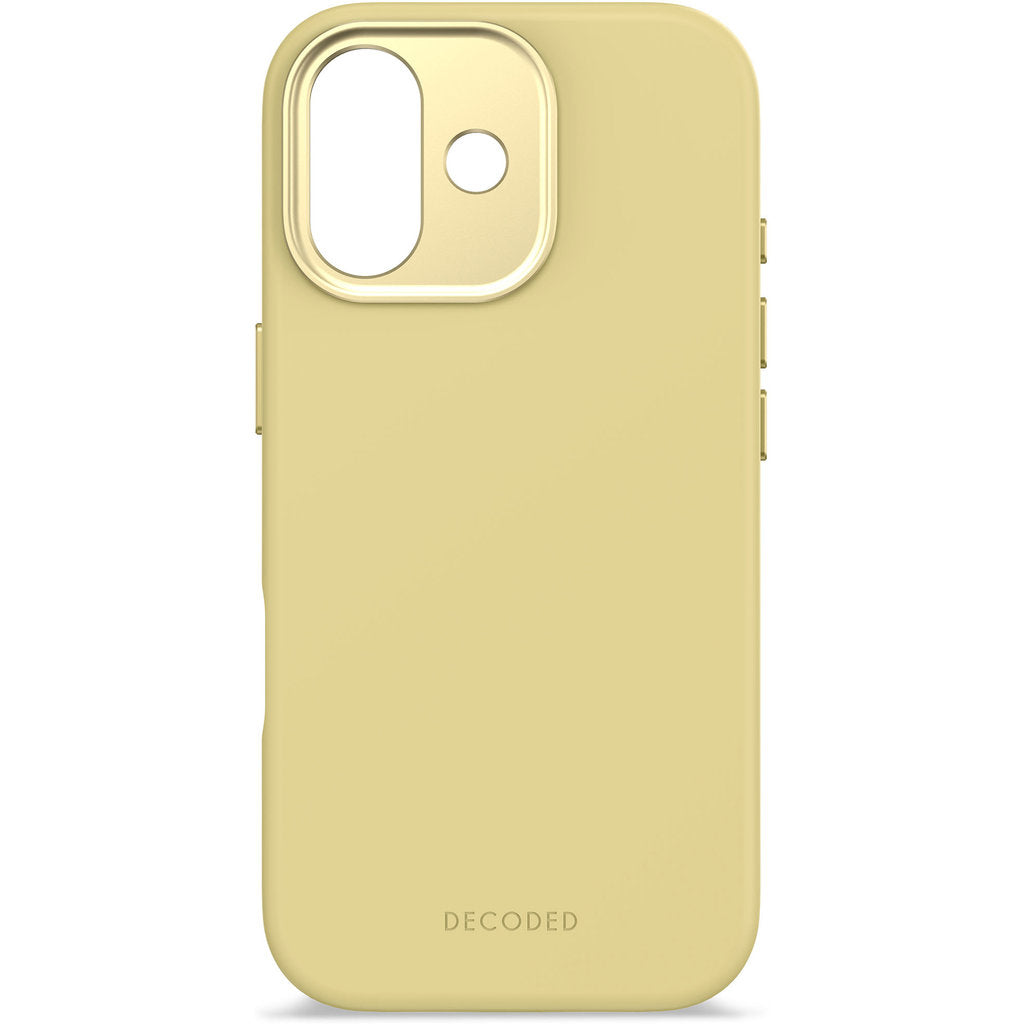 Decoded Silicone Backcover Apple iPhone 17 Yuma Yellow