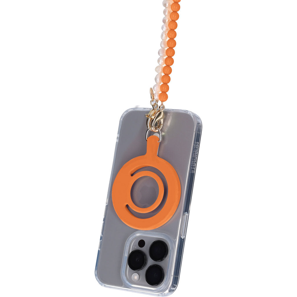 Mobiparts MagSafe Ring with Cord holder Orange