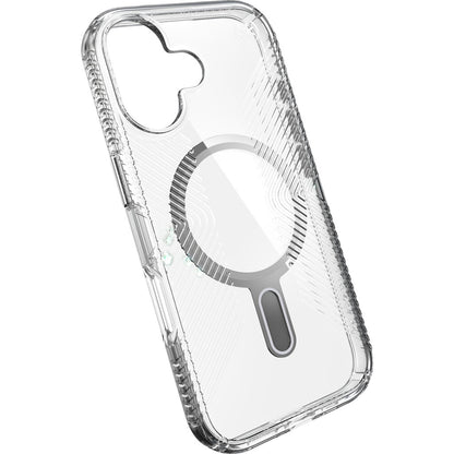 Speck Presidio Perfect Clear Grip + ClickLock Apple iPhone 17 Clear - with Microban