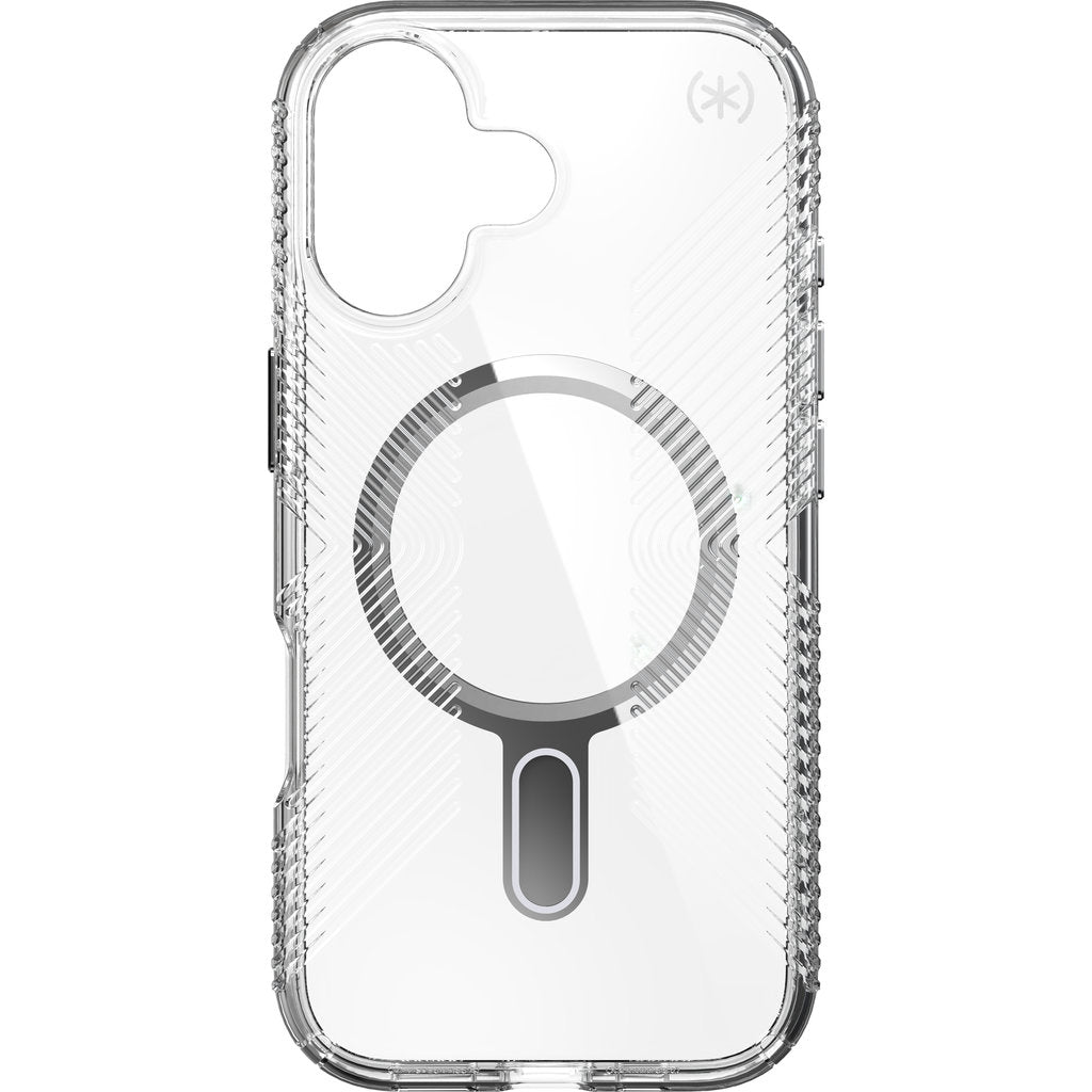 Speck Presidio Perfect Clear Grip + ClickLock Apple iPhone 17 Clear - with Microban