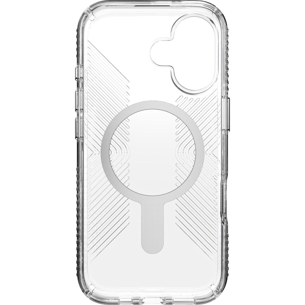 Speck Presidio Perfect Clear Grip + ClickLock Apple iPhone 17 Clear - with Microban