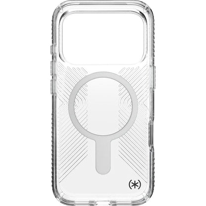 Speck Presidio Perfect Clear Grip + ClickLock Apple iPhone 17 Pro Clear - with Microban
