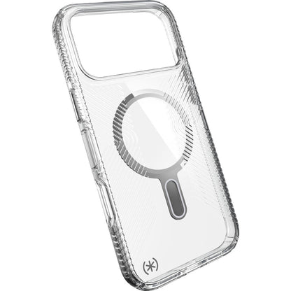 Speck Presidio Perfect Clear Grip + ClickLock Apple iPhone 17 Pro Max Clear - with Microban
