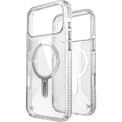 Speck Presidio Perfect Clear Grip + ClickLock Apple iPhone 17 Pro Max Clear - with Microban