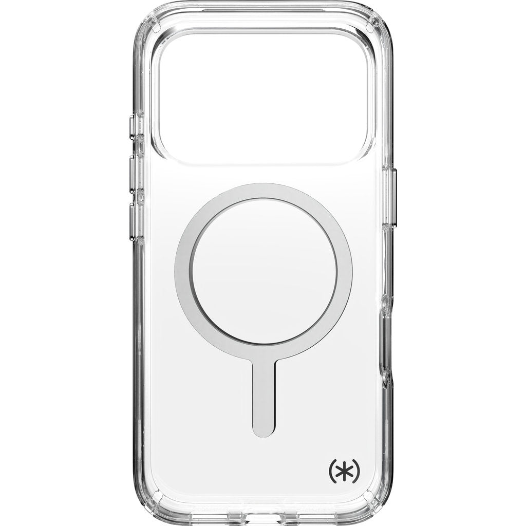 Speck Presidio Perfect Clear + MS Apple iPhone 17 Pro Clear - with Microban