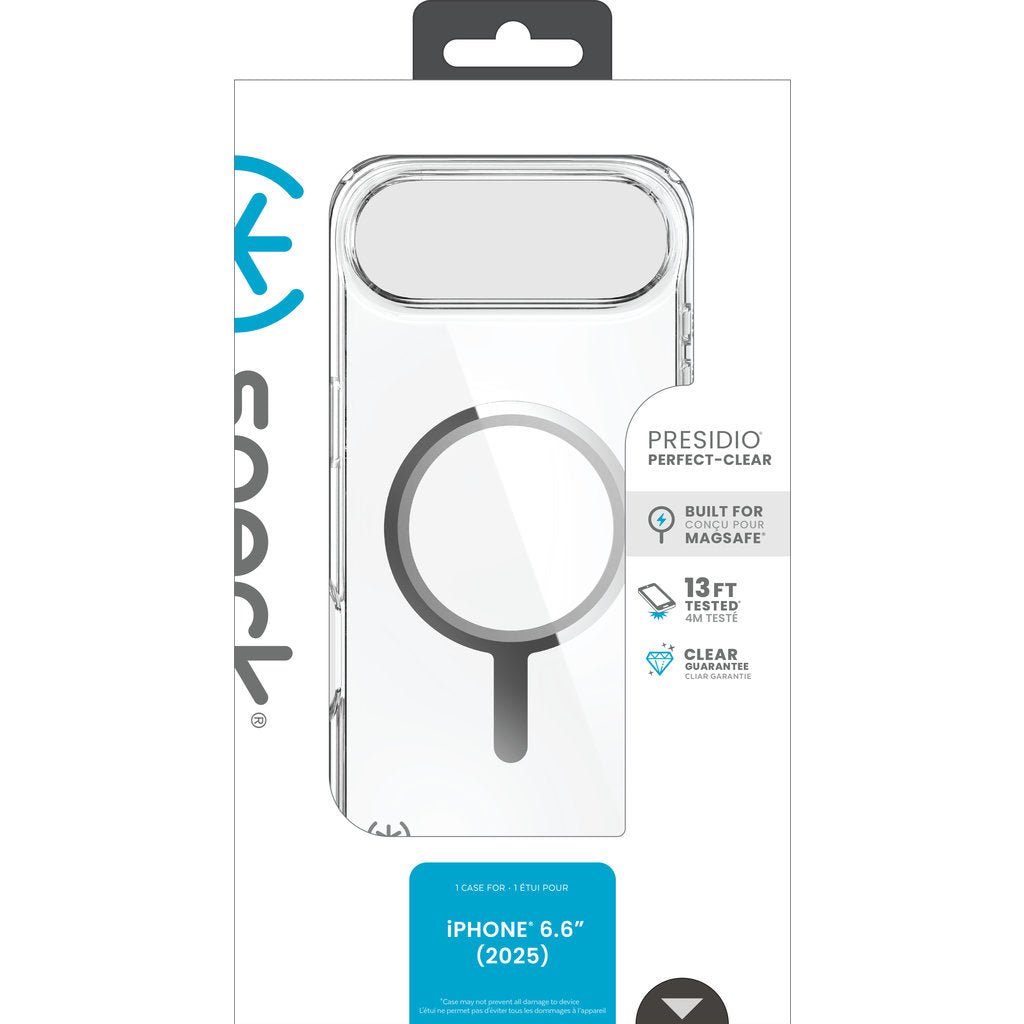 Speck Presidio Perfect Clear + MS Apple iPhone Air Clear - with Microban