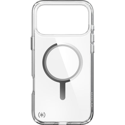 Speck Presidio Perfect Clear + MS Apple iPhone 17 Pro Max Clear - with Microban