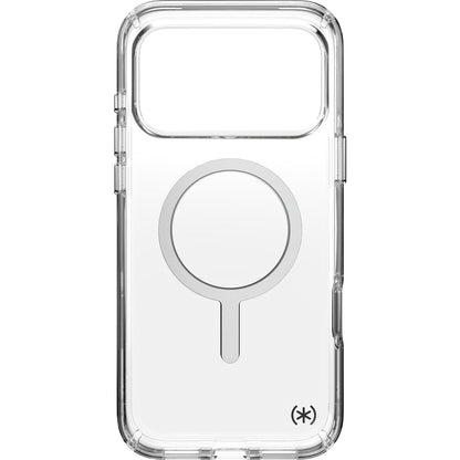 Speck Presidio Perfect Clear + MS Apple iPhone 17 Pro Max Clear - with Microban