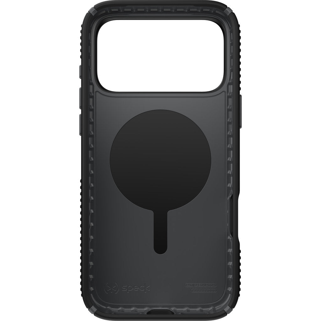 Speck Presidio2 Grip + MS Apple iPhone 17 Pro Max Black - with Microban