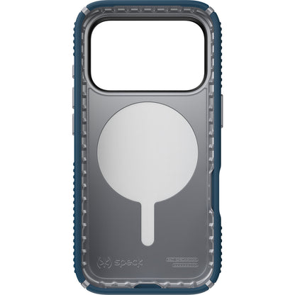 Speck Presidio2 Grip + MS Apple iPhone 17 Pro Deep Sea Blue - with Microban