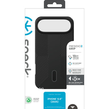 Speck Presidio2 Grip + ClickLock Apple iPhone Air Black - with Microban