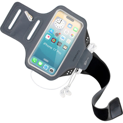Mobiparts Comfort Fit Sport Armband Apple iPhone 17 Pro Black