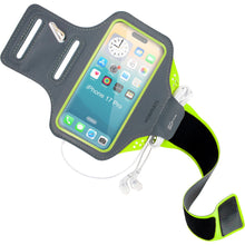 Mobiparts Comfort Fit Sport Armband Apple iPhone 17 Pro Neon Green