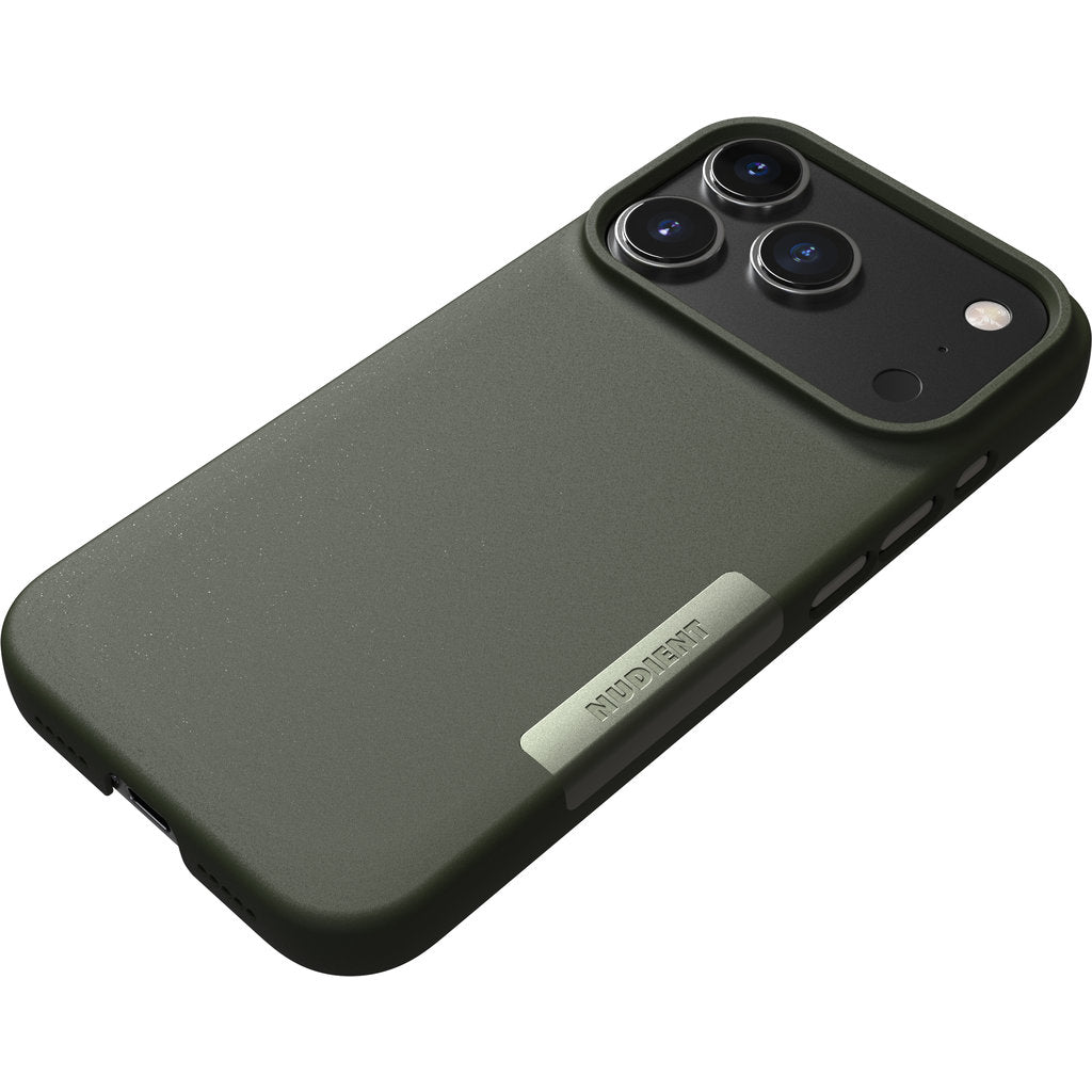 Nudient Thin Magsafe Case Apple iPhone 17 Pro Pine Green