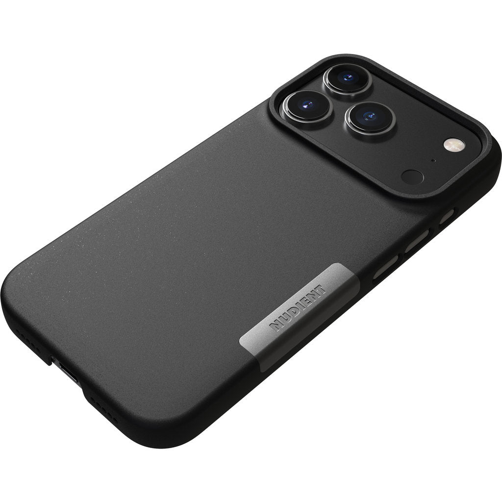 Nudient Thin Magsafe Case Apple iPhone 17 Pro Ink Black