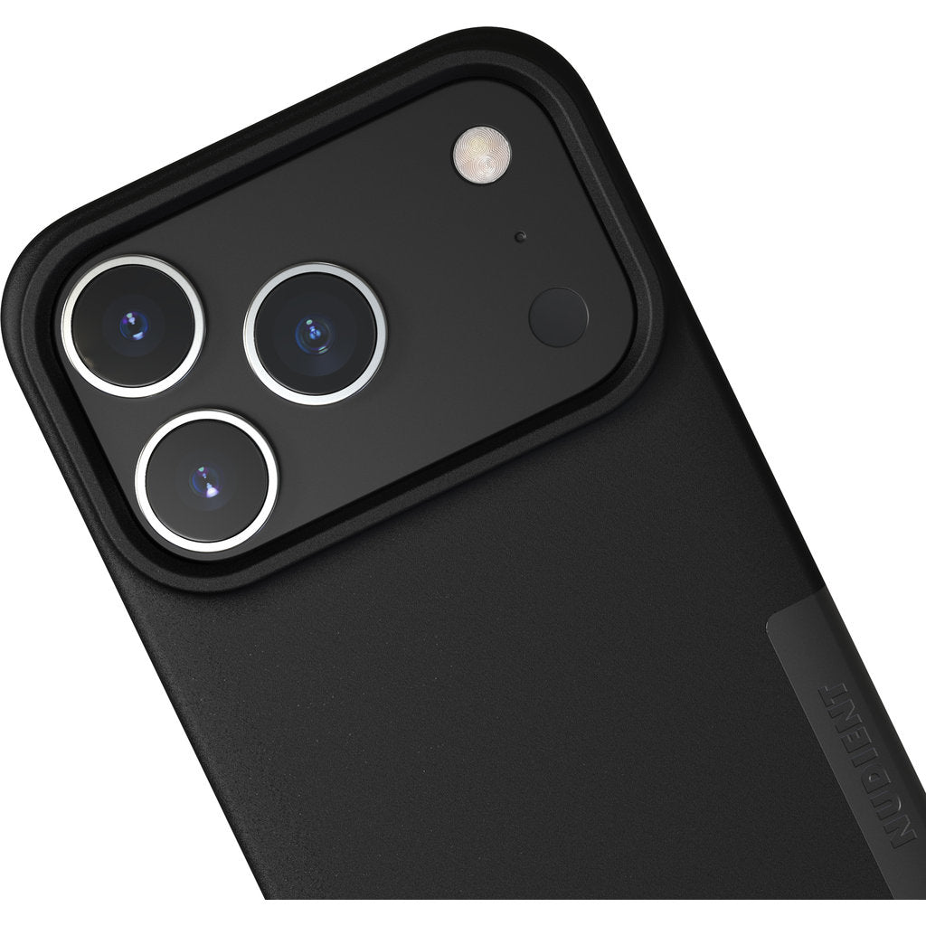 Nudient Thin Magsafe Case Apple iPhone 17 Pro Ink Black