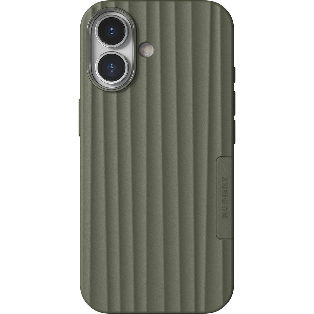 Nudient Bold MagSafe Case Apple iPhone 17 Olive Green